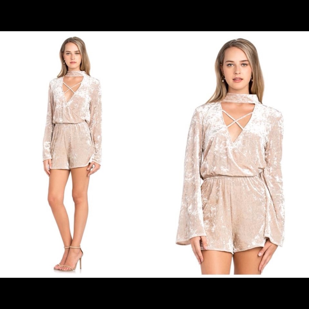 Velvet Romper